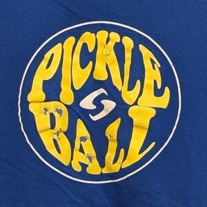 PICKLEBALL Royal Blue Short Sleeve Selkirk Graphic Tee Cotton XL